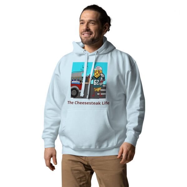 Hoodie - Cheesesteak Life - Cheesey Eagles Fan - Image 16