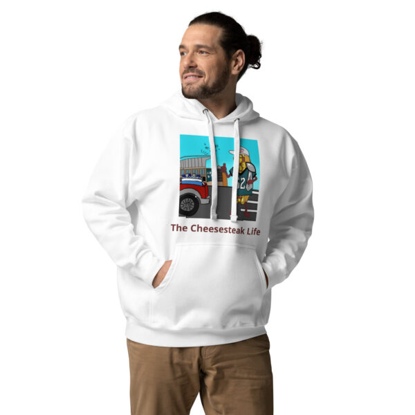Hoodie - Cheesesteak Life - Cheesey Eagles Fan - Image 17