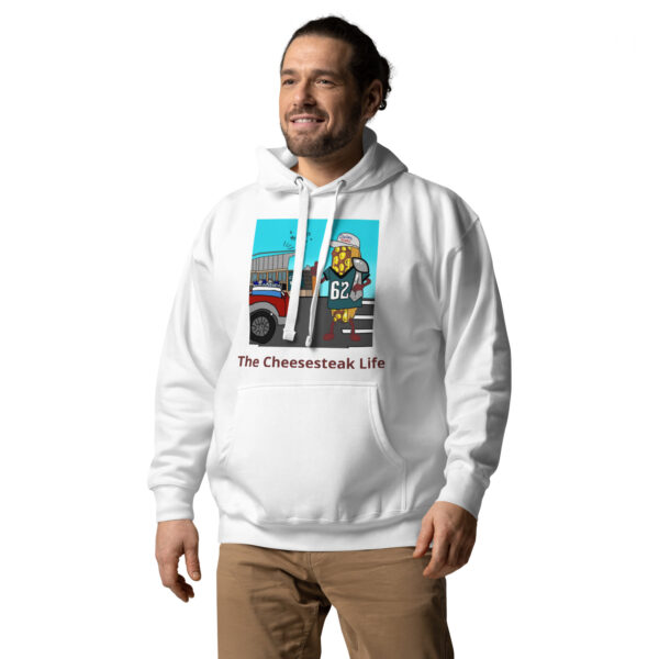 Hoodie - Cheesesteak Life - Cheesey Eagles Fan - Image 18