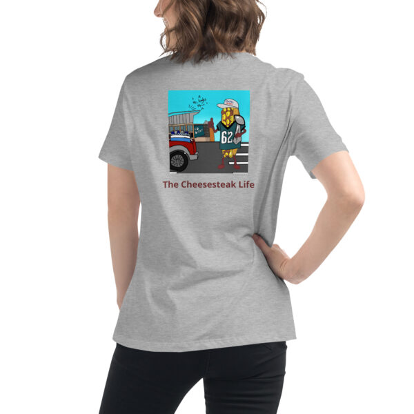 Women\'s Relaxed T-Shirt - Amigo Dan - Cheesey Eagles Fan - Image 24
