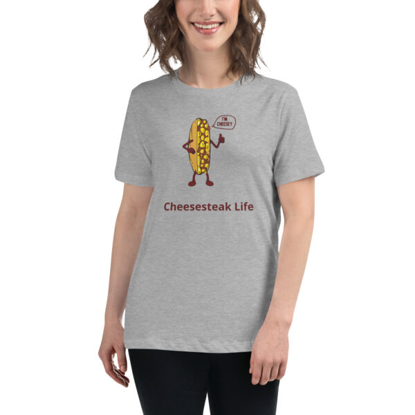 Women\'s Relaxed T-Shirt - Mr. Cheesey - Image 10