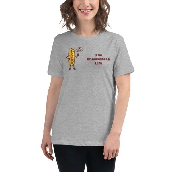 Women\'s Relaxed T-Shirt - Amigo Dan - Cheesey Eagles Fan - Image 19