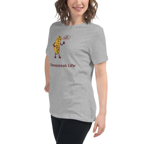 Women\'s Relaxed T-Shirt - Mr. Cheesey - Image 3