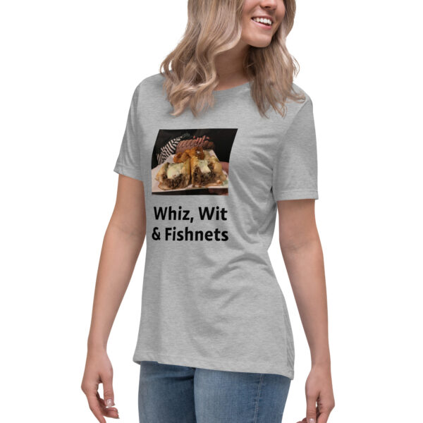 Women\'s Relaxed T-Shirt - Cheesey Fishnets - Image 2