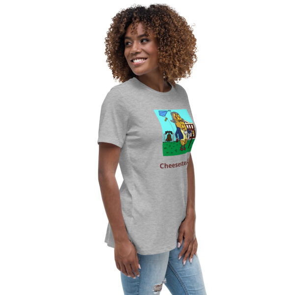 Women\'s Relaxed T-Shirt - Cheesey History - Image 12