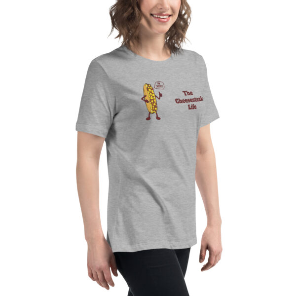 Women\'s Relaxed T-Shirt - Amigo Dan - Cheesey Eagles Fan - Image 23
