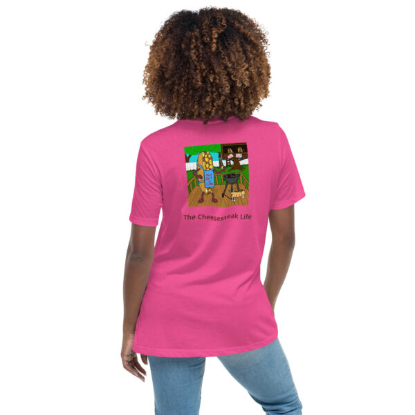 Women\'s Relaxed T-Shirt - Amigo Dan - Cheesey Bar-B-Que - Image 5