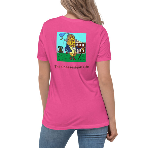 Women\'s Relaxed T-Shirt - Amigo Dan - Cheesey History - Image 4