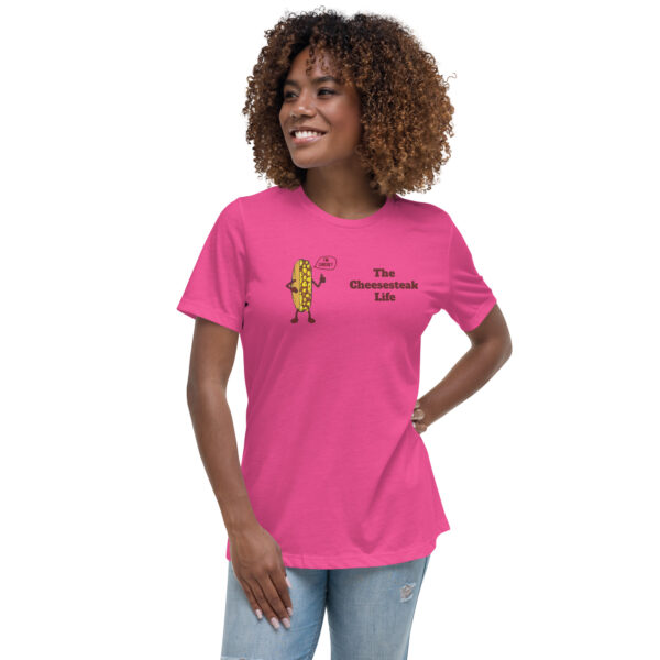 Women\'s Relaxed T-Shirt - Amigo Dan - Cheesey Bar-B-Que - Image 4