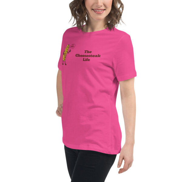 Women\'s Relaxed T-Shirt - Amigo Dan - Cheesey Eagles Fan - Image 9