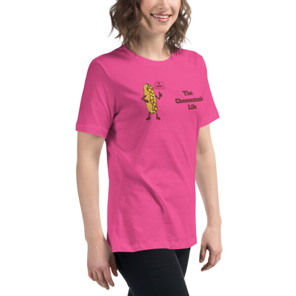 Women\'s Relaxed T-Shirt - Amigo Dan - Cheesey Eagles Fan - Image 11
