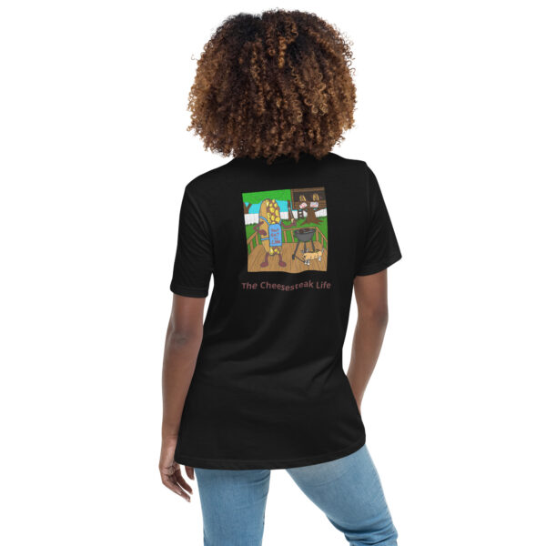 Women\'s Relaxed T-Shirt - Amigo Dan - Cheesey Bar-B-Que - Image 3