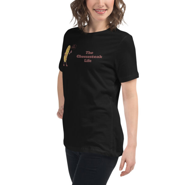 Women\'s Relaxed T-Shirt - Amigo Dan - Cheesey Eagles Fan - Image 4