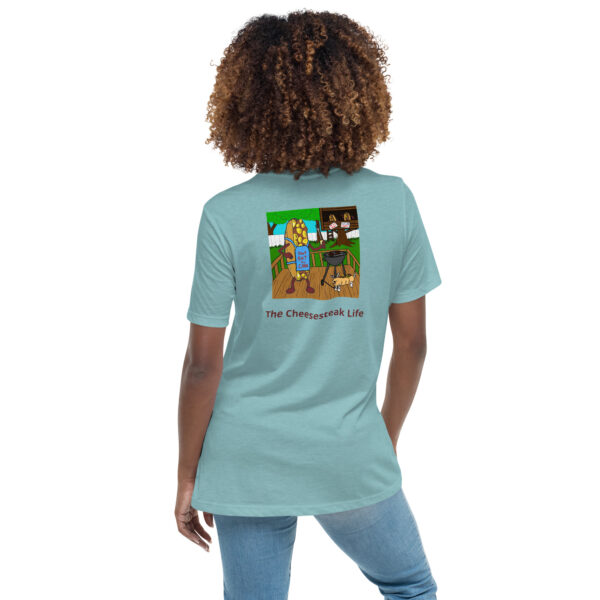 Women\'s Relaxed T-Shirt - Amigo Dan - Cheesey Bar-B-Que - Image 7