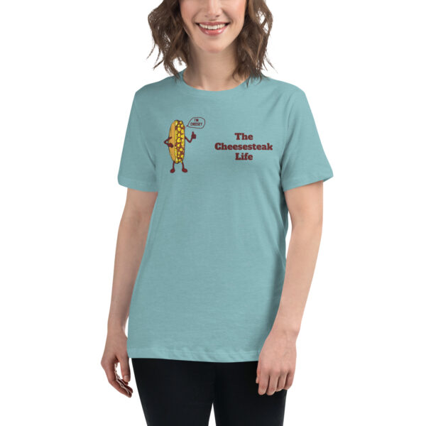 Women\'s Relaxed T-Shirt - Amigo Dan - Cheesey Eagles Fan - Image 13