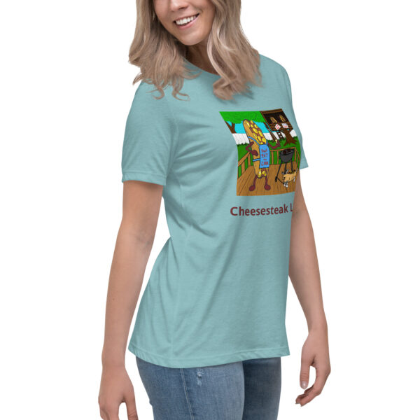 Women\'s Relaxed T-Shirt - Cheesey Bar-B-Que - Image 12
