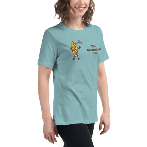 Women\'s Relaxed T-Shirt - Amigo Dan - Cheesey Eagles Fan - Image 17
