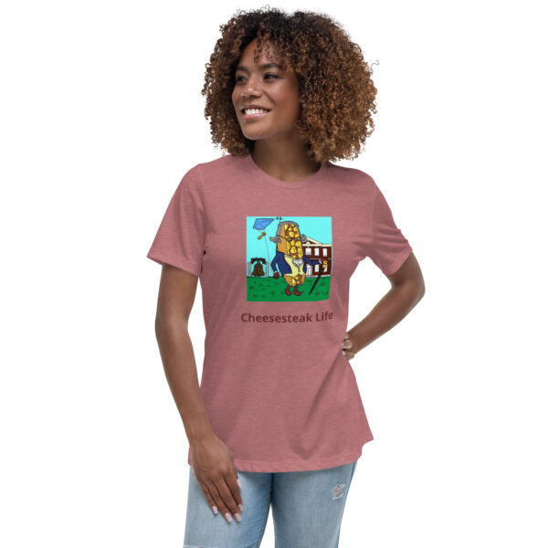 Women\'s Relaxed T-Shirt - Cheesey History - Image 4