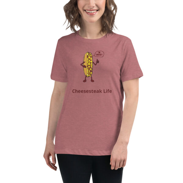 Women\'s Relaxed T-Shirt - Mr. Cheesey - Image 8
