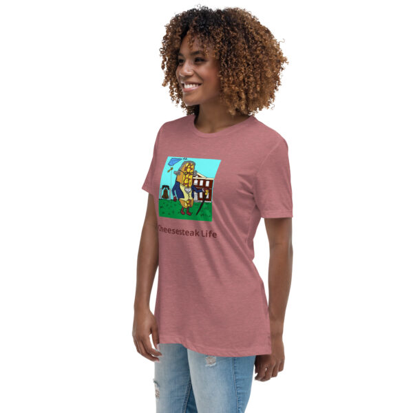 Women\'s Relaxed T-Shirt - Cheesey History - Image 5
