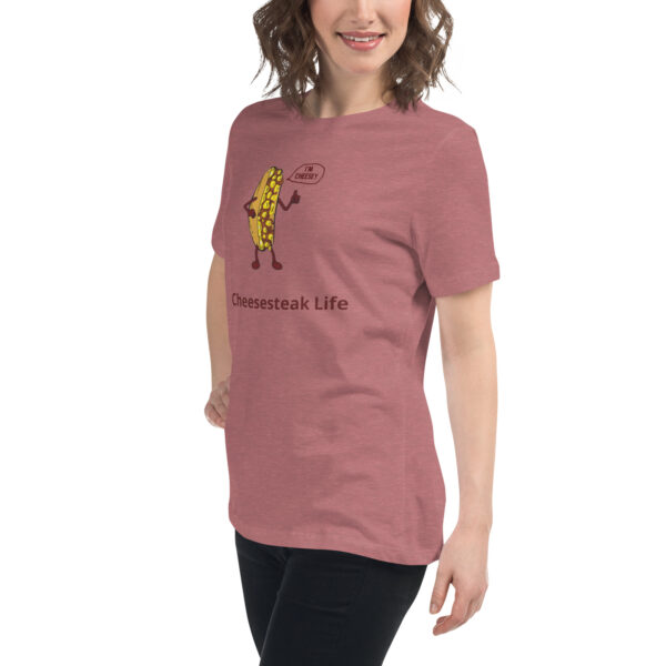 Women\'s Relaxed T-Shirt - Mr. Cheesey - Image 16
