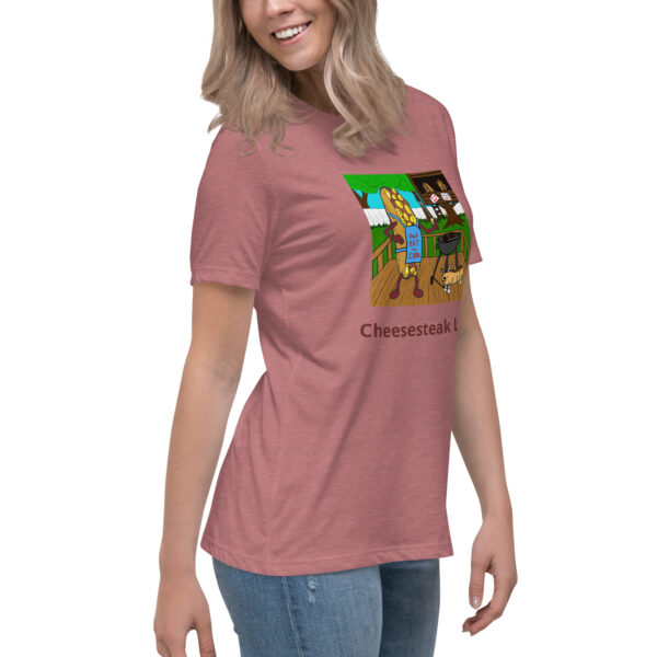 Women\'s Relaxed T-Shirt - Cheesey Bar-B-Que - Image 7