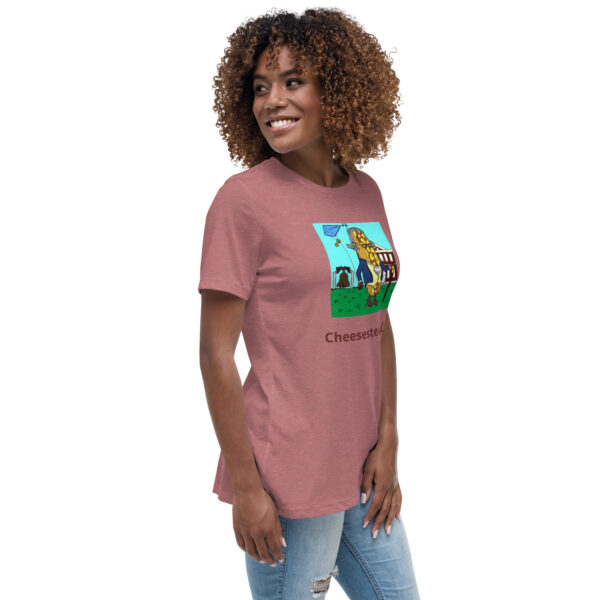 Women\'s Relaxed T-Shirt - Cheesey History - Image 6