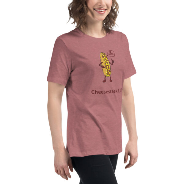 Women\'s Relaxed T-Shirt - Mr. Cheesey - Image 11