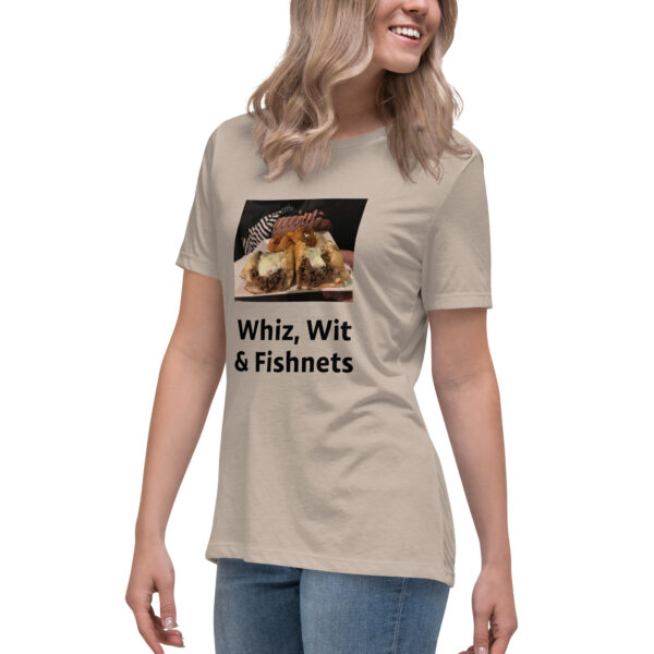 Women\'s Relaxed T-Shirt - Cheesey Fishnets - Image 3
