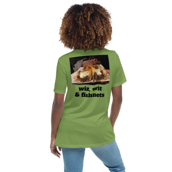 Women\'s Relaxed T-Shirt - Amigo Dan - Cheesey Fishnets - Image 6