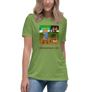 Women\'s Relaxed T-Shirt - Cheesey Bar-B-Que