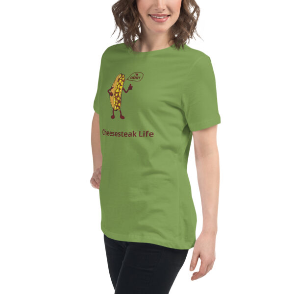 Women\'s Relaxed T-Shirt - Mr. Cheesey - Image 5