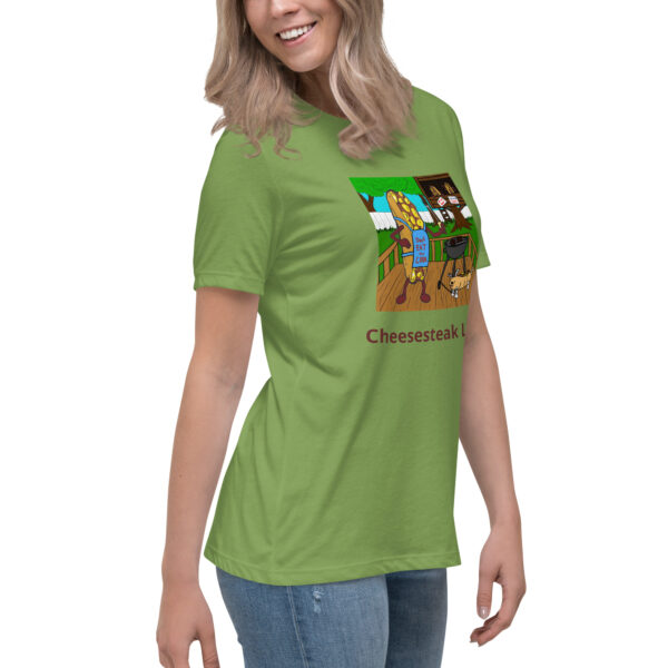 Women\'s Relaxed T-Shirt - Cheesey Bar-B-Que - Image 9