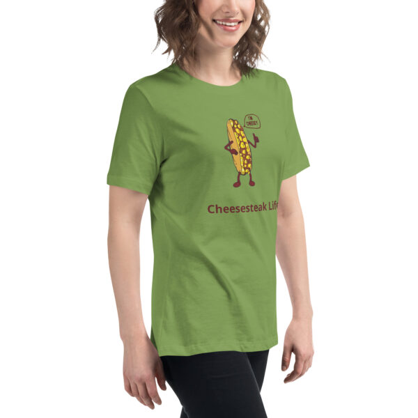 Women\'s Relaxed T-Shirt - Mr. Cheesey - Image 6