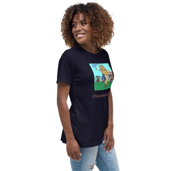Women\'s Relaxed T-Shirt - Cheesey History - Image 3