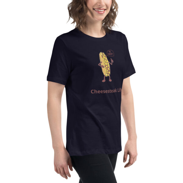 Women\'s Relaxed T-Shirt - Mr. Cheesey - Image 2
