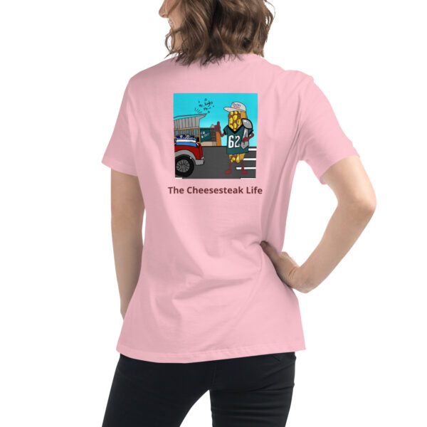 Women\'s Relaxed T-Shirt - Amigo Dan - Cheesey Eagles Fan - Image 30