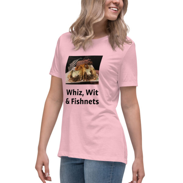 Women\'s Relaxed T-Shirt - Cheesey Fishnets - Image 6