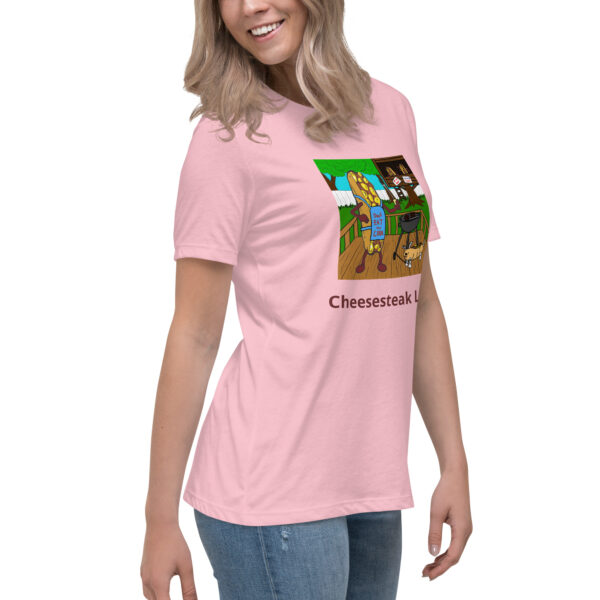Women\'s Relaxed T-Shirt - Cheesey Bar-B-Que - Image 18