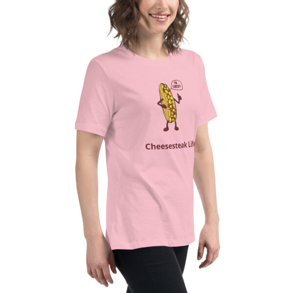 Women\'s Relaxed T-Shirt - Mr. Cheesey - Image 9