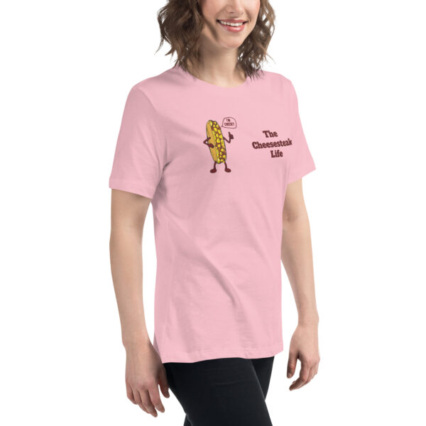 Women\'s Relaxed T-Shirt - Amigo Dan - Cheesey Eagles Fan - Image 29