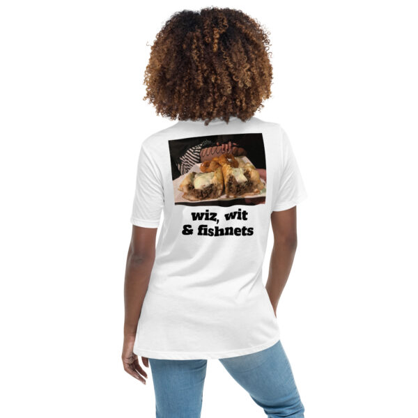 Women\'s Relaxed T-Shirt - Amigo Dan - Cheesey Fishnets - Image 12