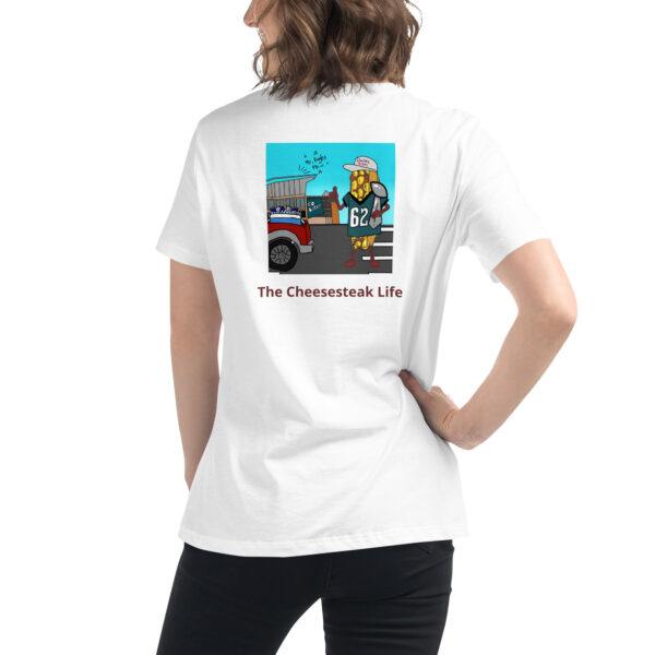 Women\'s Relaxed T-Shirt - Amigo Dan - Cheesey Eagles Fan - Image 36