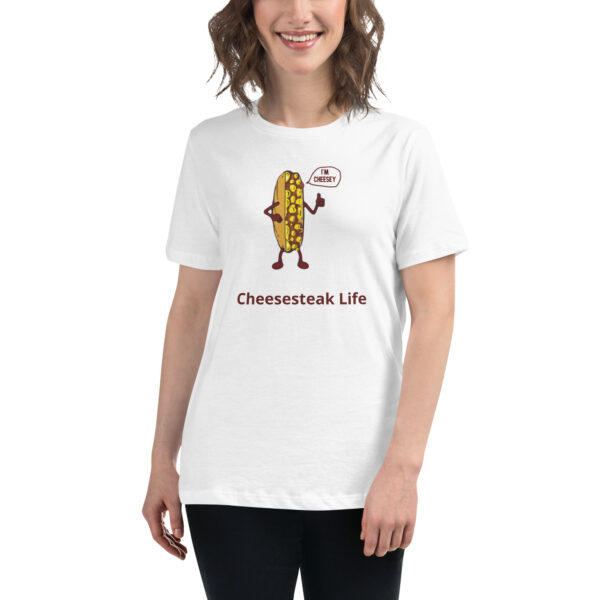 Women\'s Relaxed T-Shirt - Mr. Cheesey - Image 14