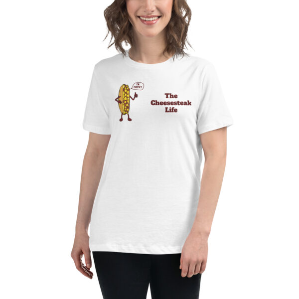 Women\'s Relaxed T-Shirt - Amigo Dan - Cheesey Eagles Fan - Image 31