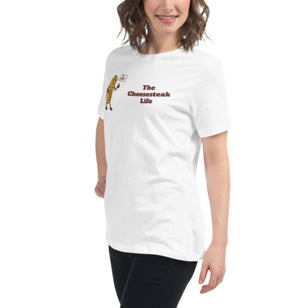 Women\'s Relaxed T-Shirt - Amigo Dan - Cheesey Eagles Fan - Image 33