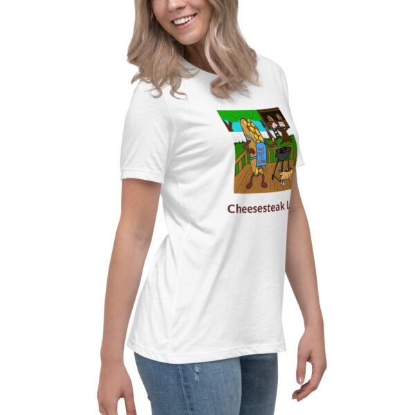 Women\'s Relaxed T-Shirt - Cheesey Bar-B-Que - Image 21