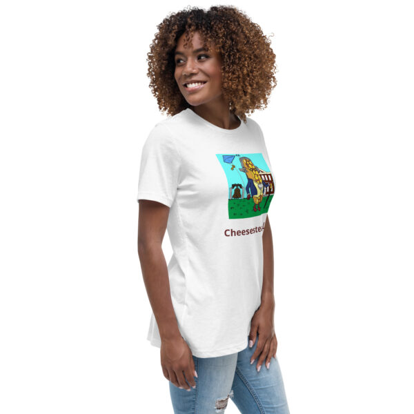 Women\'s Relaxed T-Shirt - Cheesey History - Image 18