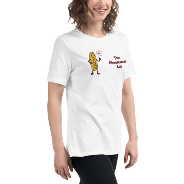Women\'s Relaxed T-Shirt - Amigo Dan - Cheesey Eagles Fan - Image 35