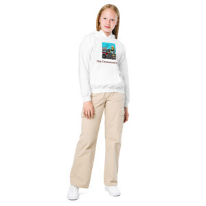 Youth heavy blend hoodie - Cheesey Eagles Fan